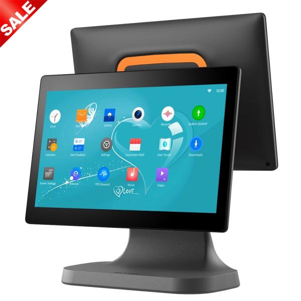 T2lite 15.6 FHD Dual Touch Screen Pos System For Restaurant