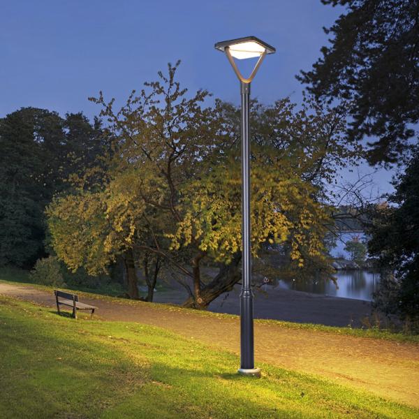 80W path LED Solar Garden Lights bulbs IP65 400x400x420m