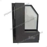 Profile de ventana de cocina exterior de aluminio deslizante de inclinación y sistema de giro