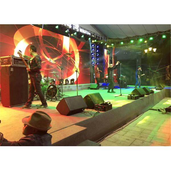 Commercial Center P3.91 ICN2153IC Outdoor Rental LED Display For Advertising High Brightness 6500cd/sqm