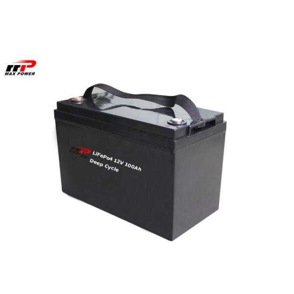 12V 100Ah Lifepo4 Lithium Iron Phosphate Battery Packs SLA Replacement Long Lifespan