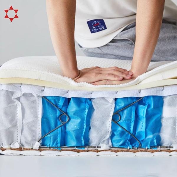 Factory Wholesale Pocket Spring Units and Non-woven Fabric 7 Zone Pocket Spring