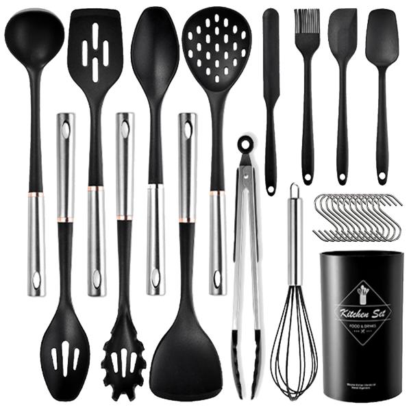 14 шт Кухонная утварь Кухонная утварь Нержавчивая кухонная утварь С ручкой из нержавеющей стали Кухонные гаджеты
