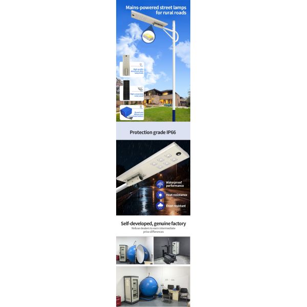 Affordable LED Solar Street Light for Municipal & Residential Lighting Projects