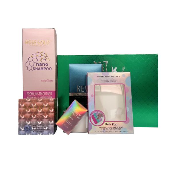 Pantone CMKY Custom Cosmetic Packaging Box Mask Shipping Boxes For Cosmetics