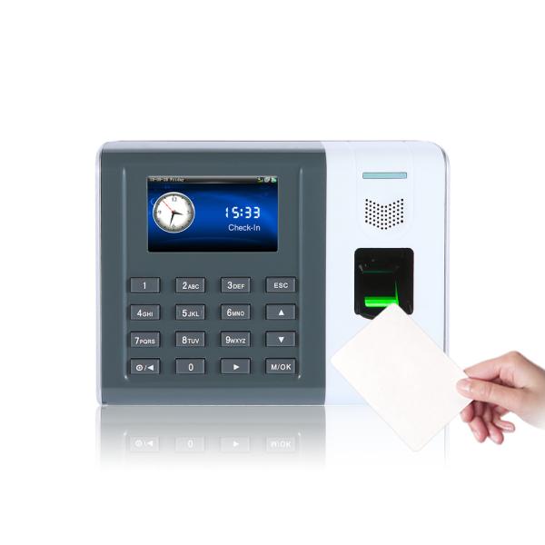 Машина посещаемости работника 3000 отпечатков пальцев с картой RFID - GT100