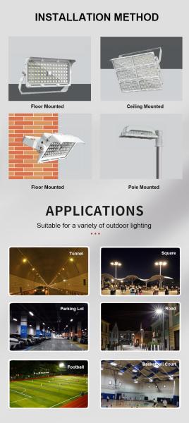 IP65 Waterproof LED Flood Garden Flood Lights Soccer Stadium Sports Field