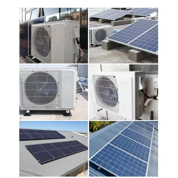 DC AC DUAL POWER Solar Panel Air Conditioner 18000btu 24000btu 9000btu 12000btu for Home