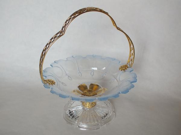 Sun flower shape candy bowl w/classic stand & elegant  (2)
