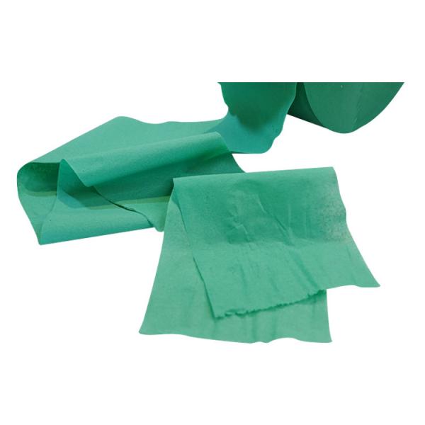 Jumbo Green Colored Toilet Paper 2 Ply Nontoxic 92x115mm Practical
