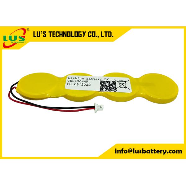 Батареи кнопки лития CR2450 2400mah 3v чеканят пакет клетки для умных бирок