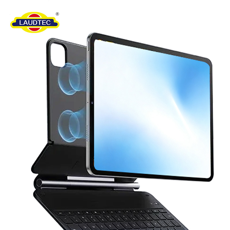 Premium Detachable Keyboard for iPad 11 Magnetic Cover with Touchpad 7-Color Backlit Custom Logo & Language