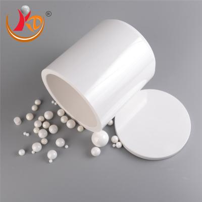 frasco cerâmico de moedura do frasco do moinho de bola da zircônia 50ml para o moinho de bola planetário