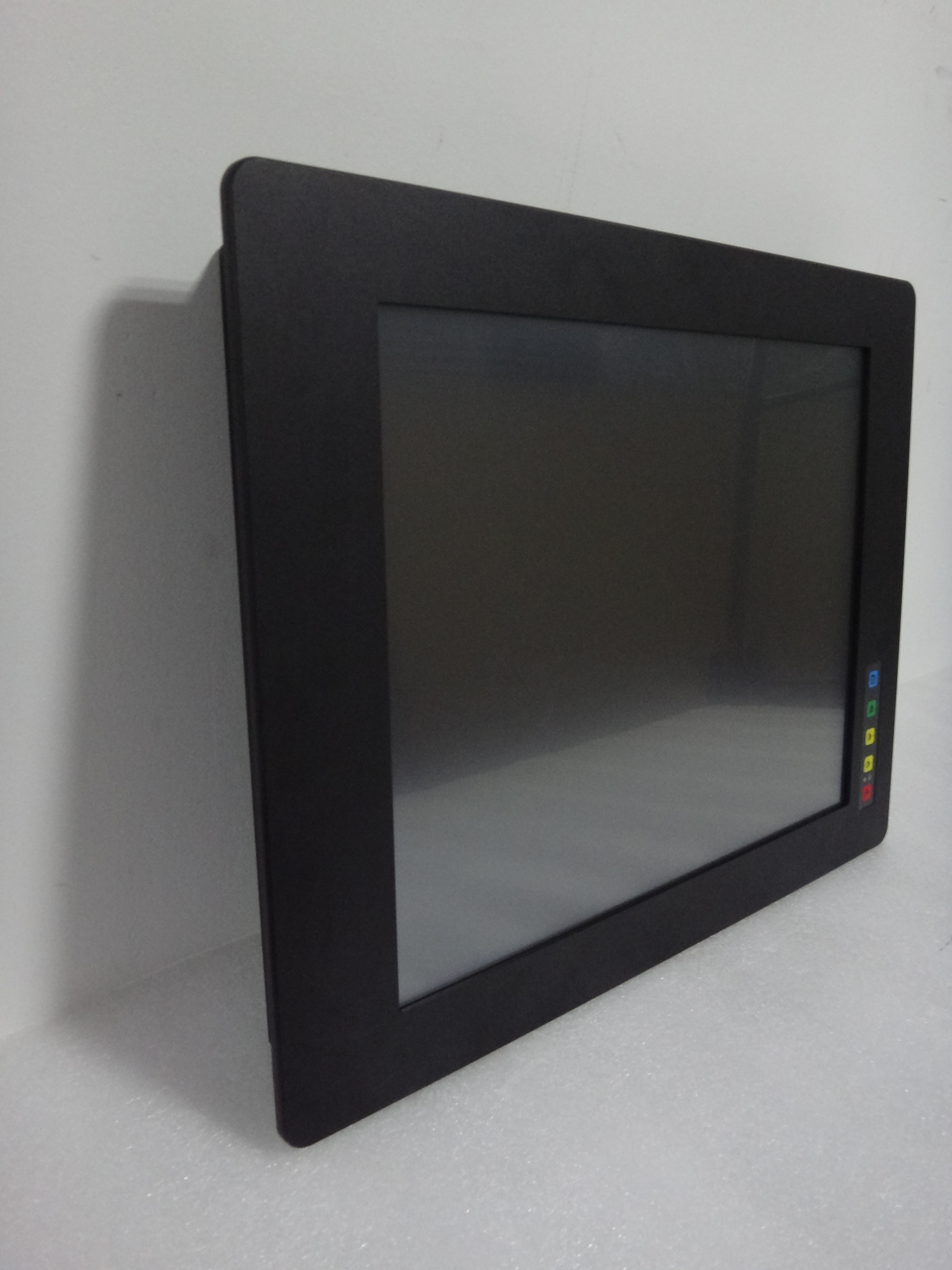 промышленный дисплей касания экрана lcd 19 дюймов с меню OSD на лицевой панели