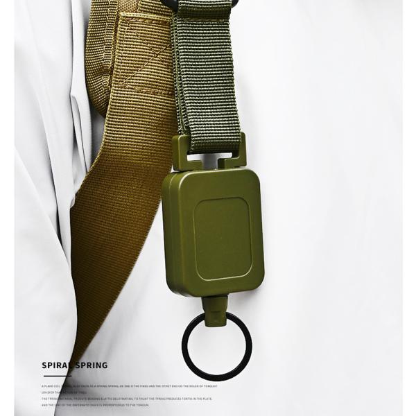 Деи наружной значок катушка магнитный карабинер застежка шнур оттягиваемый шнур ключевой кольцо6771