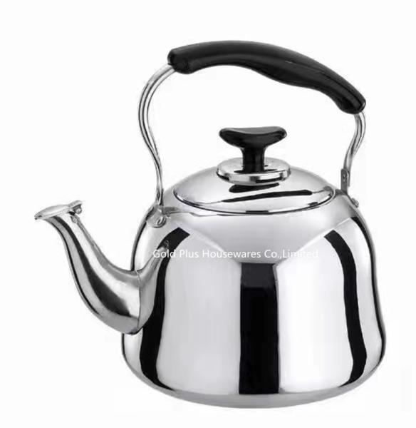 Kitchen accessories turkish tea kettle pot water 5L stainless steel whistling kettle bright polished water kettle