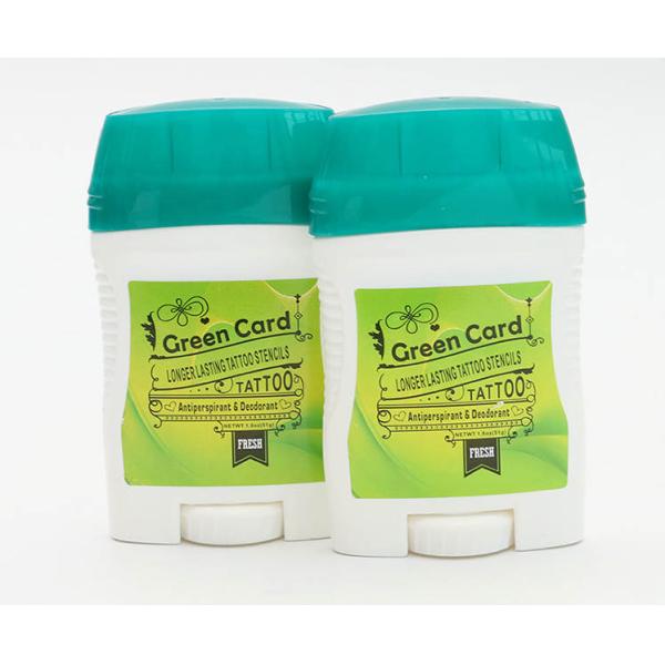 Green Card Tattoo Transfer Cream Longer Lasting Tattoo Stencil 2oz 56.6g