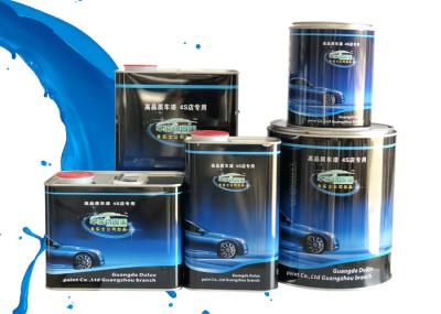 Pintura de automóveis amarelo sólido metálico 2K, líquido brilhante 2k, pintura automotiva