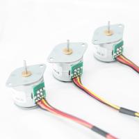 motor deslizante de ímã permanente da resistência do motor 80 Ω da C.C. de 20mm 12v Pm ângulo 20BY45 de uma etapa de 15 graus