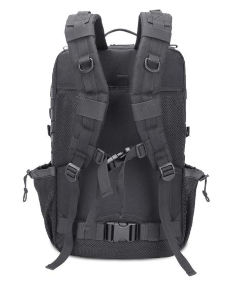 revestimento impermeável do plutônio do saco 1000D Cordura do alforje do exército do preto 45L