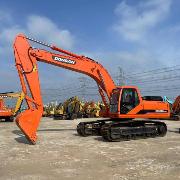 Excavadora mediana usada Doosan DH300 de 30 toneladas