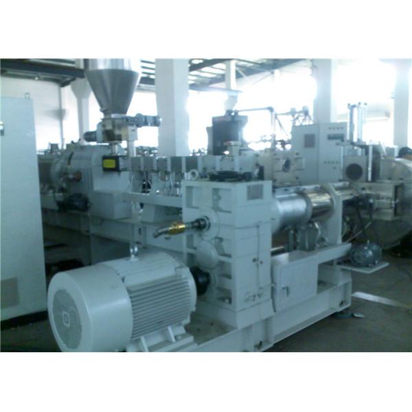 600kg/hr Two Stage Extruder For PVC Granulating System With Pelletizing System