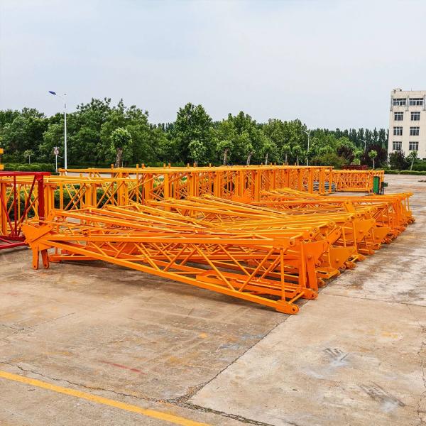 Energy Mining Syt80 T6012-6 6 Ton 8 Ton Flat-Top Tower Crane With Long Working Radius