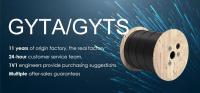 Cable à fibre optique blindé extérieur GYTS GYTA 12 16 24 36 48 96 144 288 Noyaux du conduit souterrain supérieur