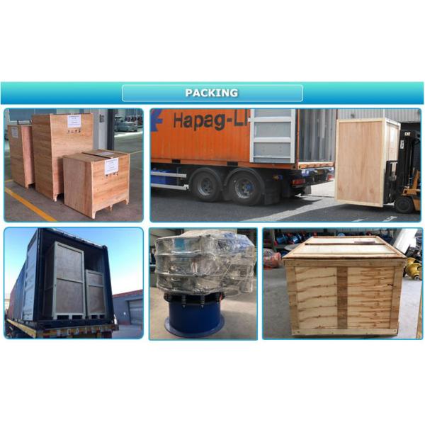 Industrial Ultrasonic Cleaning Rotary Vibrating Sieve 600-2000mm Screen Size