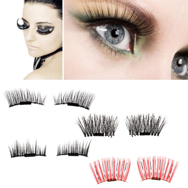Хандмаде многоразовые длинные ложные ресницы для небольшого подгонянного цвета глаз