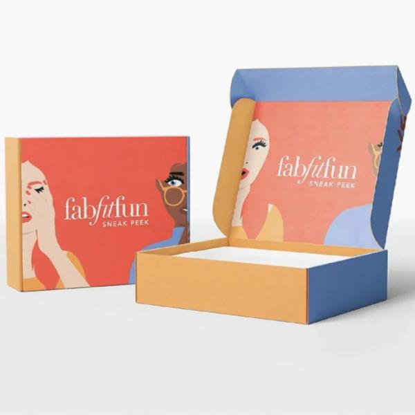 Paper Folding Gift Box Toy Packaging Box Hair Brush Box Folding Carton