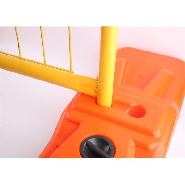 2.1mx2.4m Galvanized Temporary Chain Link Fence Panels / Portable Temporary Fence For Sale