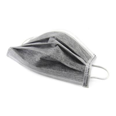 Breathable Disposable Carbon Filter Face Mask Liquid Proof Non Stimulating Feeling