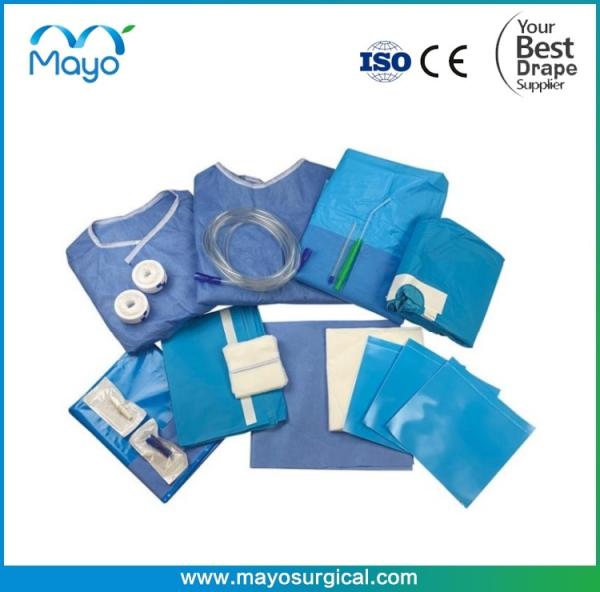 CDIK 192001 Sterile Dental Implant Drape Kits All In One CE ISO