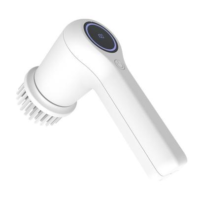 4In1 Rotating Electric Cleaning Brush Scrubber For Tub Floor Tile Kitchen