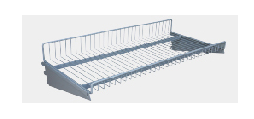 Крюки панели аксессуаров 6.0mm 600mm Slatwall супермаркета ODM включая в набор отложенных изменений