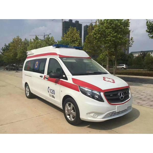4*2  Mercedes Benz Hospital Emergency Vehicle Patient Transition ICU Ambulance Car