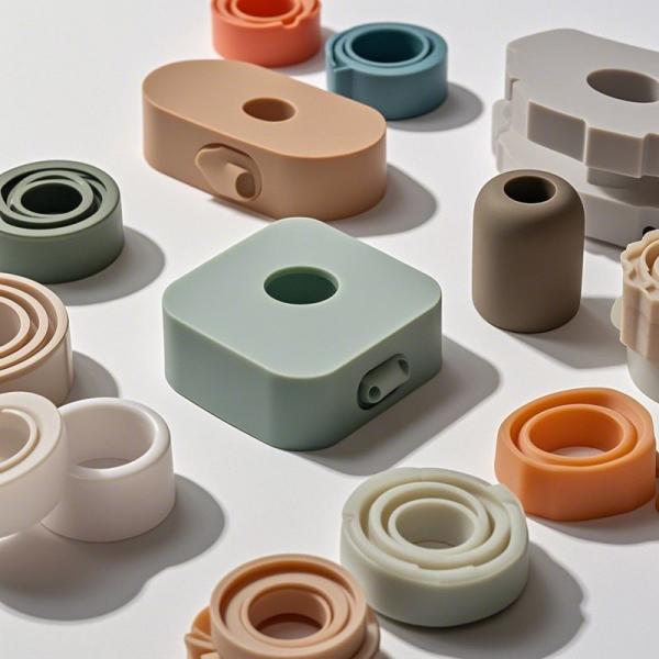 Industrial Commercial Temperature Resistant Silicone Moulding Parts NBR CSM EPDM