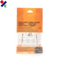 Sachets en plastique recyclables de fond plat avec la fenêtre claire de tirette