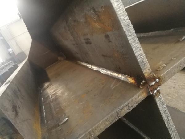 Prefabricated Steel Structure H-Section Column Beam Q235B Q355B