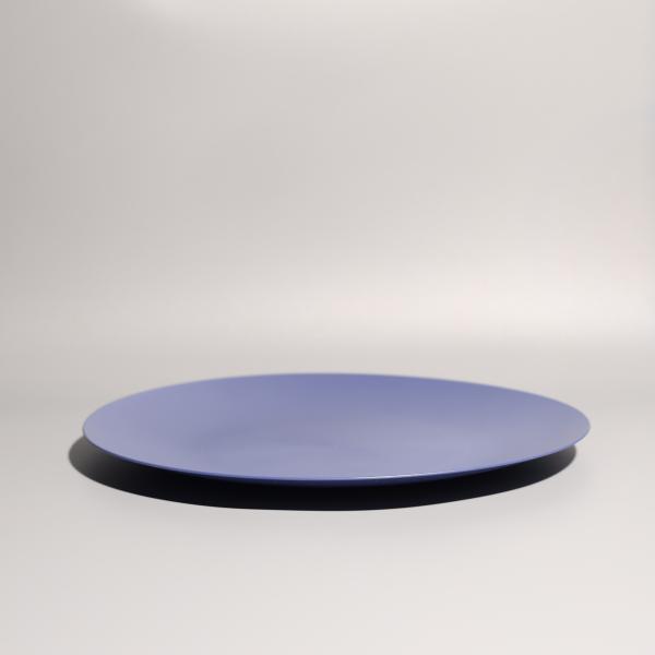 7in Round Stackable Plastic Food Plate Custom Logo Plastic Fast Food Trays