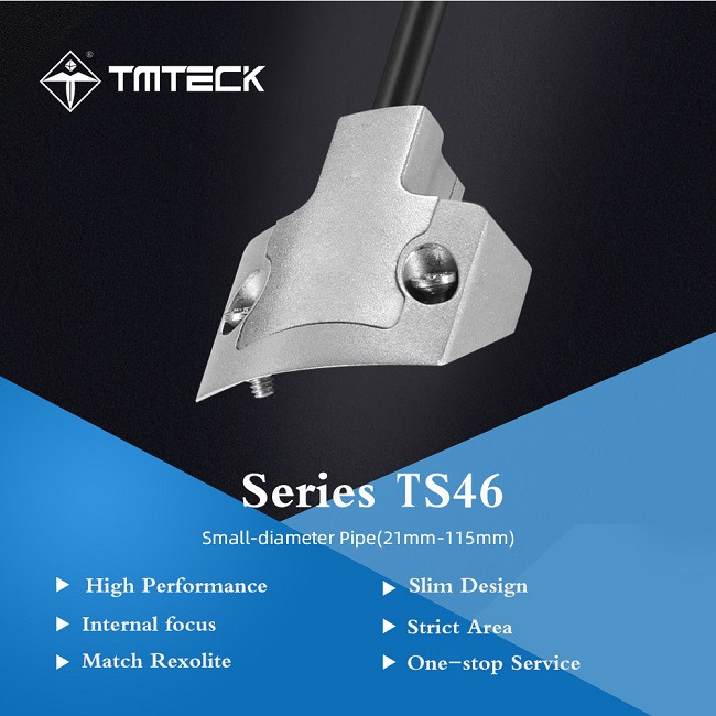 Low Clearance Ts46 Low Profile Probe For Small Diameter Pipe Weld Inspection