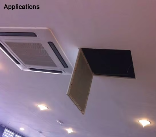 Aluminum Plasterboard Access Door Ceiling Access Panel 12mm / 9mm