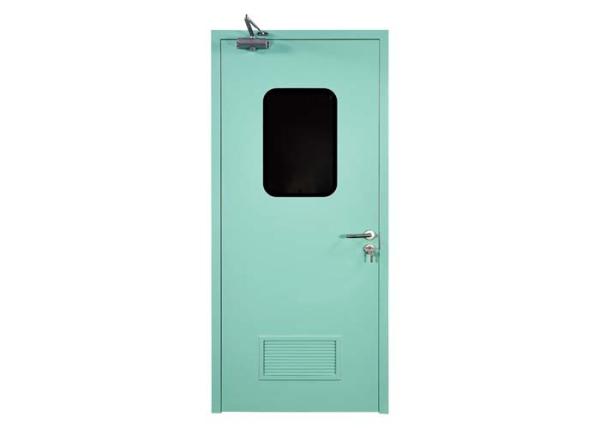 Portas giratórias modulares hermeticamente fechadas para hospital