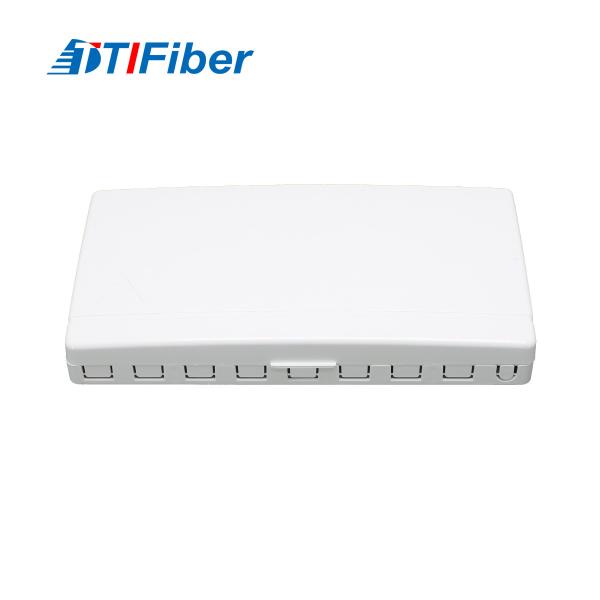 Singlemode 8 Port Fiber Optic Terminal Box Desktop Wall Mounted