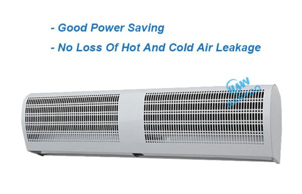 Metal Casing 120mm Cross Flow Air Curtain For Entrance Door Warehouse
