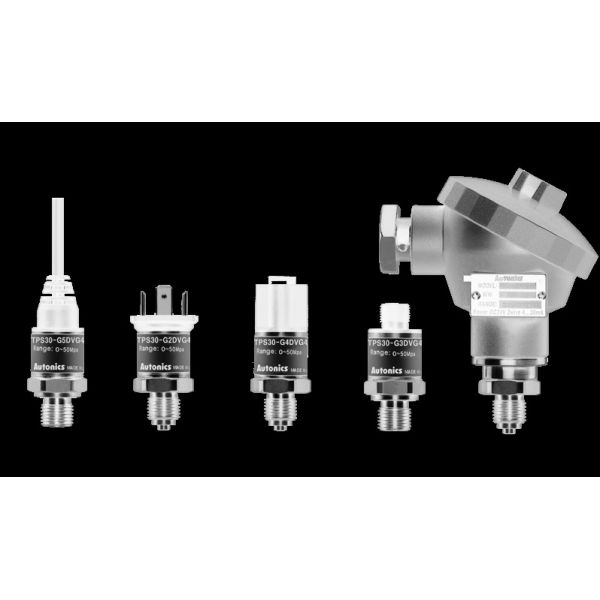 Compact Autonics TPS30-G28AG4-00 pressure transmitter for gas liquid and oil measurement applications