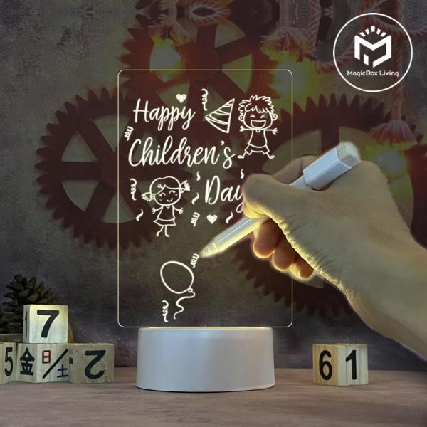 4W  5V Note Board Lamp USB LED Night Light For Kids Gift