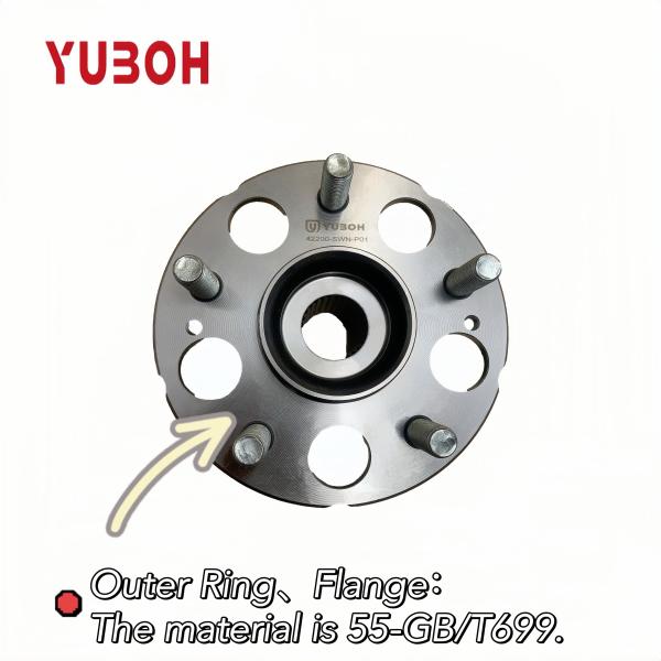 Wheel Hub Bearing for Honda 42200 SNA A51 Customized Forged Rear Wheel Center Hub Unit