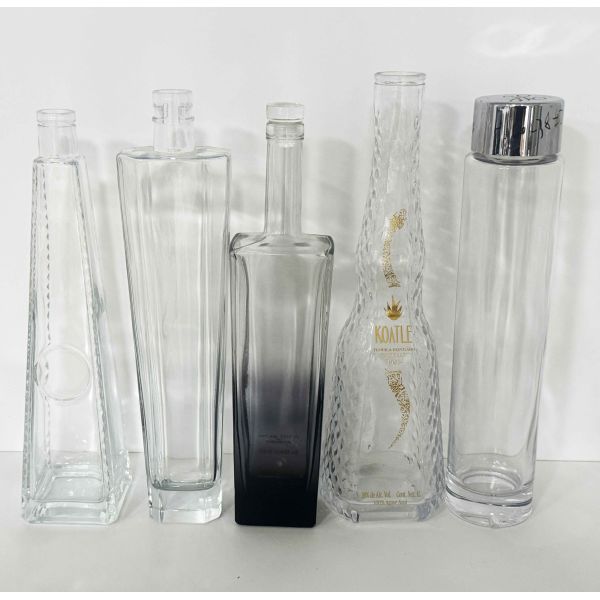 Super Flint Diamond Cut Glass Decanter , XO, brandy , Vodka Liquor Gin Rum Tequila Whisky Brandy Spirit Glass Bottle With Solid Glass Stoppers